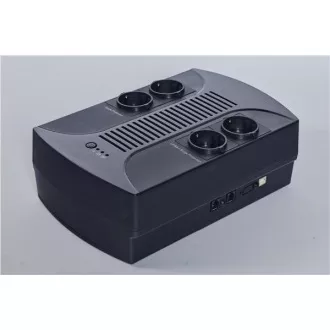 EUROCASE UPS EA200PLUS 650VA-EVO linie interactivă EA200PLUS 650VA-EVO