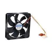 Ventilator CHIEFTEC AF-1225S, ventilator tip manșon 120x120x25 mm, cu conector de 3/4 pini