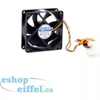 Ventilator CHIEFTEC AF-0825S, Ventilator manșon 80x80x25 mm, cu conector 3/4pin