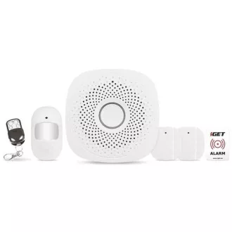 iGET HOME X1 Advanced - Alarmă inteligentă Wi-Fi pentru acasă, set complet, suport Tuya