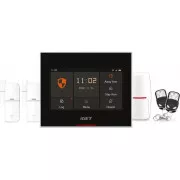 iGET HOME X5 Advanced - Alarmă inteligentă Wi-Fi pentru acasă cu LCD, set complet, suport Tuya