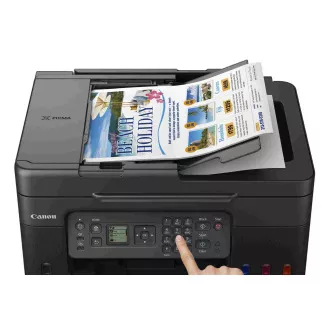 Canon PIXMA Printer black G4470 (cartușe de cerneală reîncărcabile) - MF (imprimare, copiere, scanare, fax), USB, Wi-Fi - A4 11/min.