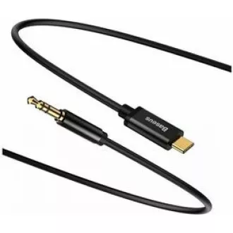 Cablu audio Seria Baseus Yiven USB-C / 3, 5mm Jack 1, 2m, negru