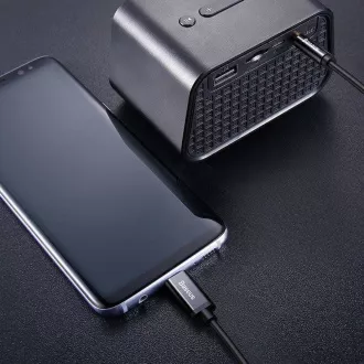 Cablu audio Seria Baseus Yiven USB-C / 3, 5mm Jack 1, 2m, negru