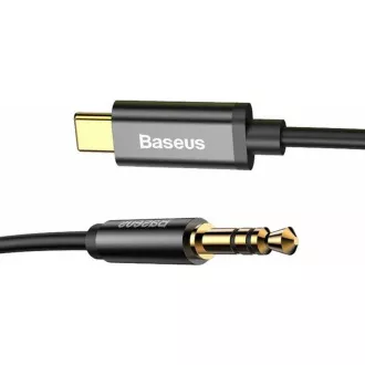 Cablu audio Seria Baseus Yiven USB-C / 3, 5mm Jack 1, 2m, negru