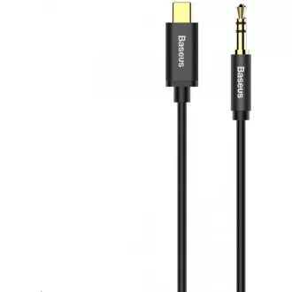 Cablu audio Seria Baseus Yiven USB-C / 3, 5mm Jack 1, 2m, negru