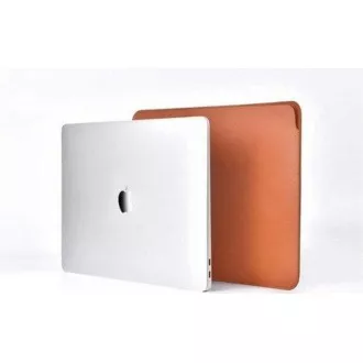 COTEetCI PU Husă ultra-subțire pentru MacBook 15 maro