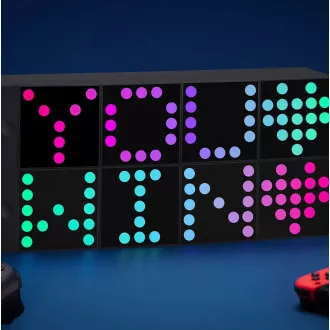 Yeelight Cube Smart Lamp - Lampă inteligentă - Matrice de jocuri de noroc cu cuburi de lumină - bază cu rădăcini