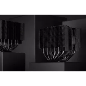 Cooler CPU NOCTUA NH-D15S CH-BK, 1x 140mm, LGA1851, AM5, negru