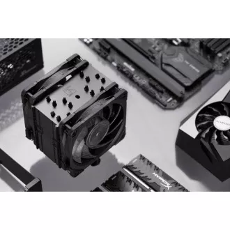 Cooler procesor NOCTUA NH-U12A chromax.negru, LGA1851, AM4