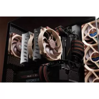 Cooler CPU NOCTUA NH-D15 G2, 2x 140mm, LGA1851, AM5, maro/argintiu