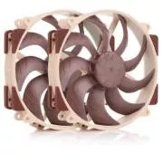 Ventilator NOCTUA NF-A14x25r-G2-PWM-Sx2-PP, 2x 140mm, maro