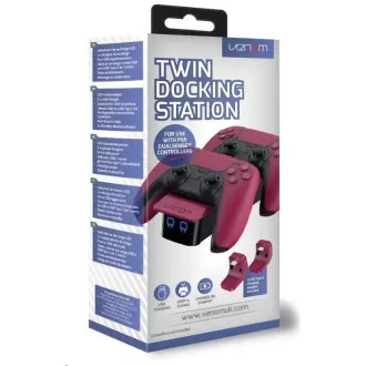 Stație de andocare dublă VENOM VS5010 Red PS5 Twin Docking Station