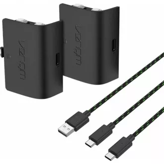 VENOM VS2882 Xbox Series S/X & One Black Twin Battery Pack   cablu de 3 metri