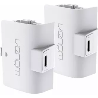 VENOM VS2874 Xbox Series S/X & One White High Capacity Twin Battery Pack   cablu de 3 metri