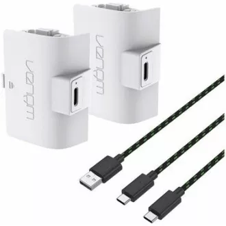 VENOM VS2874 Xbox Series S/X & One White High Capacity Twin Battery Pack   cablu de 3 metri