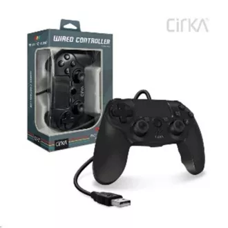 Controler de joc cu fir Cirka NuForce pentru PS4/PC/Mac (negru)