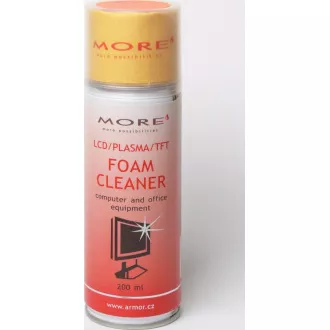 ARMOUR Spuma de curatare LCD / PLASMA / TFT 200 ml, + carpa microactiva