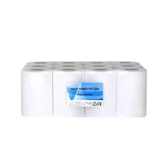 Prosoape pap. rola Maxi 2vrs. alb 100% celuloza 110m 6buc