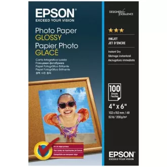 Hârtie EPSON Photo Glossy 10x15cm 100 coli