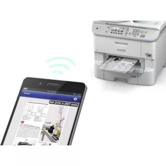Cerneală pentru imprimantă EPSON WorkForce Pro WF-6590DWF, 4 în 1, A4, 34 ppm, Ethernet, WiFi (Direct), Duplex, NFC, 3 ani OSS după reg. Cerneală pentru imprimantă EPSON WorkForce Pro WF-6590DWF, 4 în 1, A4, 34 ppm, Ethernet, WiFi (Direct), Duplex, NFC, 3 ani OSS după reg.
