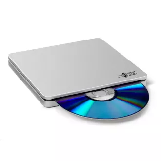 HITACHI LG - DVD-W/CD-RW/DVD±R/±RW/RAM/M-DISC extern GP70NS50, Blade Ultra Slim, argintiu, cutie SW HITACHI LG - DVD-W/CD-RW/DVD±R/±RW/RAM/M-DISC extern GP70NS50, Blade Ultra Slim, argintiu, cutie SW