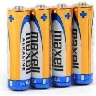AVACOM Baterii alcaline AA Maxell nereîncărcabile AA Maxell 4pcs Blister