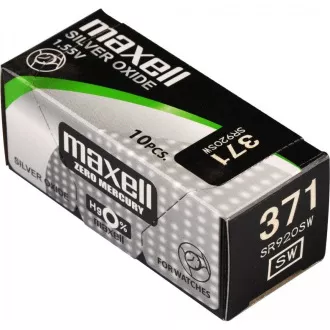 AVACOM Baterie buton nereîncărcabilă 371 Maxell Silver Oxide 1 buc Blister 1 buc.
