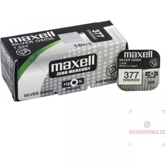 AVACOM 377 Maxell Silver Oxide Baterie buton nereîncărcabilă 1 buc Blister