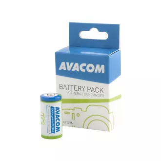 Baterie foto reîncărcabilă AVACOM Avacom CR123A 3V 450mAh 1.35Wh Baterie foto reîncărcabilă AVACOM Avacom CR123A 3V 450mAh 1.35Wh