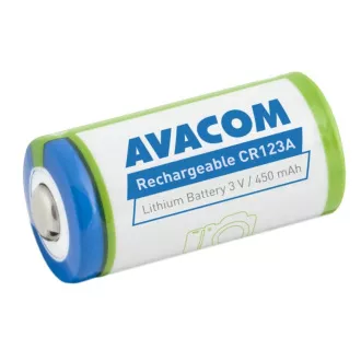 Baterie foto reîncărcabilă AVACOM Avacom CR123A 3V 450mAh 1.35Wh Baterie foto reîncărcabilă AVACOM Avacom CR123A 3V 450mAh 1.35Wh