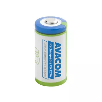 Baterie foto reîncărcabilă AVACOM Avacom CR123A 3V 450mAh 1.35Wh Baterie foto reîncărcabilă AVACOM Avacom CR123A 3V 450mAh 1.35Wh