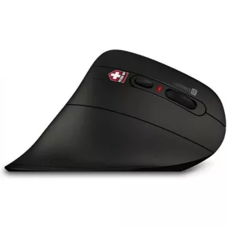 CONNECT IT FOR HEALTH Mouse vertical ergonomic Verti TriMode, fără fir, negru