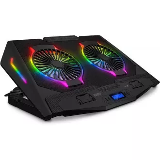 Perna de răcire pentru laptop CONNECT IT NEO RGB NEO, negru
