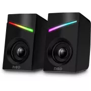 CONNECT IT Difuzoare NEO PC, RGB, USB, 3, 5mm, negru