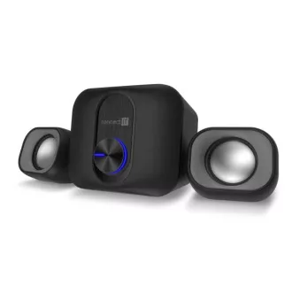 Boxe PC CONNECT IT Rumble PRO, 2.1, USB, 3,5 mm, negre