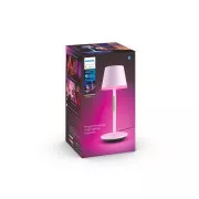Lampă de masă portabilă Philips Hue Go Go albă