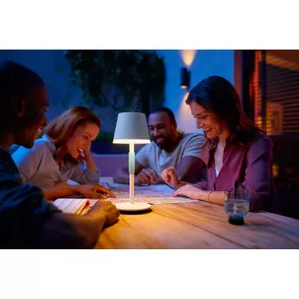 Lampă de masă portabilă Philips Hue Go Go albă Lampă de masă portabilă Philips Hue Go Go albă