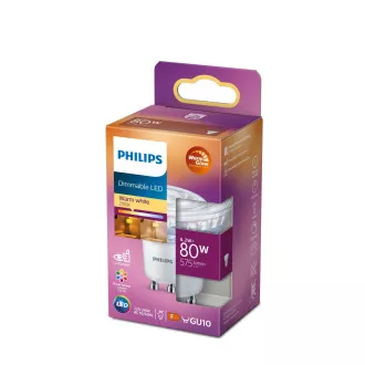 Bec PHILIPS LED CLA 80W GU10 CRI90 WW 36D WGD SRT4 Bec PHILIPS LED CLA 80W GU10 CRI90 WW 36D WGD SRT4