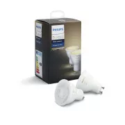 PHILIPS Hue White Ambiance, 2x bec 4, 2W GU10
