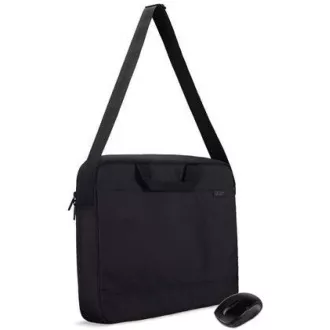 ACER STARTER KIT_15.6 "ABG960 geantă de transport neagră și mouse negru cu fir, 1Y transport