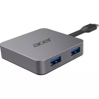Stație de andocare ACER 4in1 Type-C: 1 x HDMI + 2 x USB3.2 + 1 x USB C