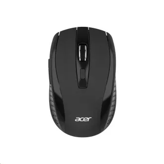 Mouse ACER, mouse fără fir MX202 negru - dongle RF 2,4 GHz, DPI 1000/1200/1600, 6 butoane
