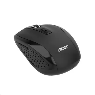 Mouse ACER, mouse fără fir MX202 negru - dongle RF 2,4 GHz, DPI 1000/1200/1600, 6 butoane