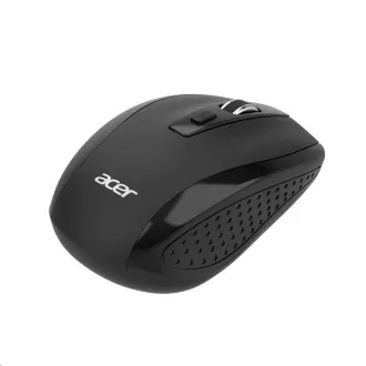 Mouse ACER, mouse fără fir MX202 negru - dongle RF 2,4 GHz, DPI 1000/1200/1600, 6 butoane