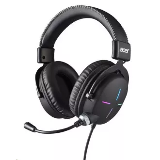 Cască ACER Nitro Gaming II (NHW200), căști pentru gaming, conector jack de 3,5 mm, difuzoare de 50 mm, impedanță 21 Ohm Cască ACER Nitro Gaming II (NHW200), căști pentru gaming, conector jack de 3,5 mm, difuzoare de 50 mm, impedanță 21 Ohm