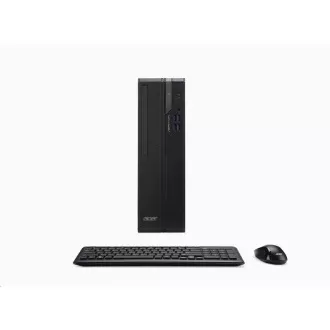 PC ACER Veriton VX2720G, i3-14100, 8GB DDR4, SSD M.2 de 256GB, Wifi, DVD±RW, USB KB+mouse, W11P, 180W, Negru PC ACER Veriton VX2720G, i3-14100, 8GB DDR4, SSD M.2 de 256GB, Wifi, DVD±RW, USB KB+mouse, W11P, 180W, Negru