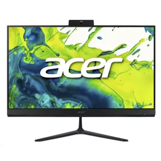 PC ACER Aspire C24-2G, iCore 5 120U, 23.8" FHD, 8GB, SSD de 512GB, UHD, W11, Negru