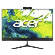 PC ACER Aspire C27-2G, iCore 5 120U, 27" FHD, 8GB, SSD de 512GB, UHD, W11, Negru