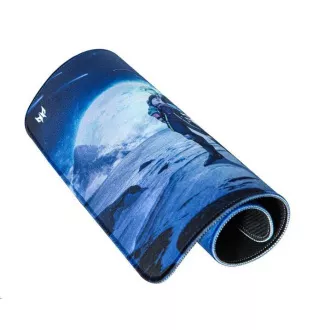 Mousepad de gaming ACER Predator M, strat inferior antiderapant din cauciuc, strat superior din poliester cu imprimeu